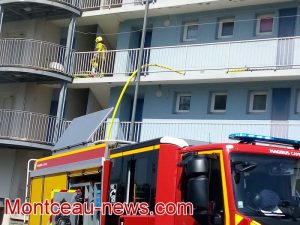 Feu d&rsquo;appartement ce vendredi après-midi, à Montceau