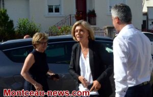 Montceau-les-Mines : Visite de Valérie Pécresse