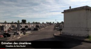 Entretien des cimetières à Montceau (Voir la vidéo)