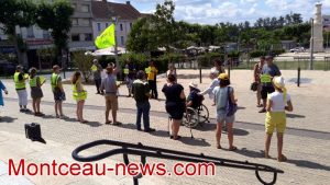 Gilets Jaunes « Acte 35 » à Montceau (Social)