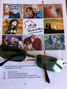 Paire de lunettes trouvée à Montceau