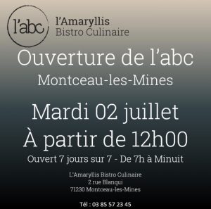 Bistro culinaire l&rsquo;ABC à Montceau (Commerce)