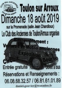 « Club des anciennes de Toulon-sur-Arroux » (Sortir)