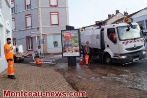 Opération « quartier propre » au Creusot