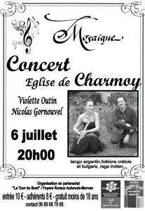 Concert église Charmoy