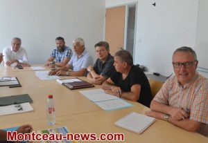 Réunion de préparation « sécurité et technique » de la fête foraine 2019 de Montceau…