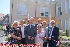 Inauguration du jardin thérapeutique « jardin des sens » à l’EHPAD Germaine Tillion