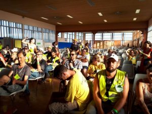 Montceau-les-Mines : Les Gilets Jaunes du Magny