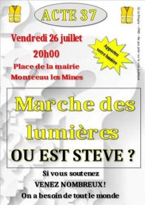 « Acte 37 » du mouvement des gilets jaunes à Montceau (Social)