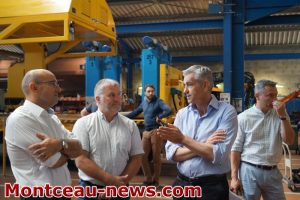 Visite de David Marti à Novium à St Vallier
