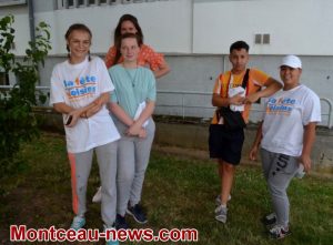 Saint-Vallier  : Chantier Jeunes OPAC