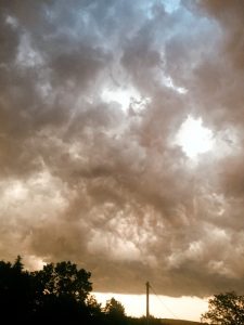 L&rsquo;orage d&rsquo;hier vu par…