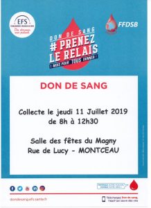 Amicale pour le don du sang (Montceau)