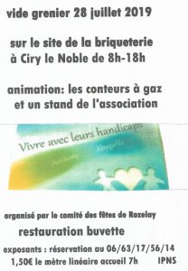Ciry-le-Noble : Vide grenier sur le site de La Briqueterie