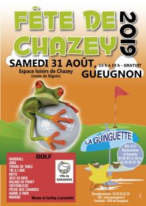 Fête de Chazey : venez-vous amuser ou vous détendre avant la rentrée ! (Sortir)
