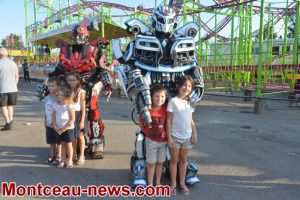Hier à la fête foraine 2019 de Montceau…