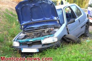 Montceau-les-Mines : Accident sur la RCEA