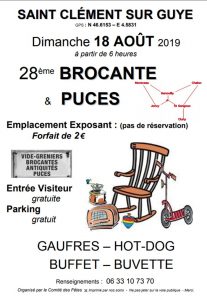 Ce dimanche 18 août à Saint Clément sur Guye (Sortir)