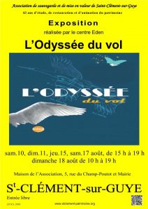 Exposition « L’odyssée du vol » à Saint-Clément-sur-Guye (Sortir)