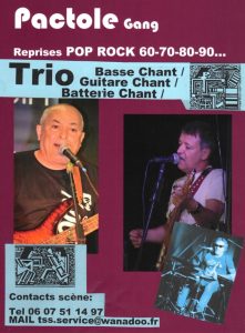 RAPPEL /  Concert du groupe « Pactole Gang » à Saint-Vallier (Sortir)