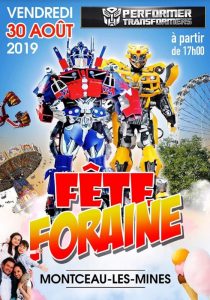 Fête foraine 2019 de Montceau…