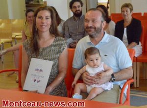 Montceau-les-Mines : Baptême républicain