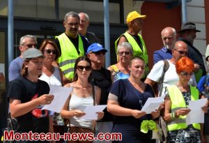 Montceau-les-Mines : Collectif citoyens et Gilets Jaunes