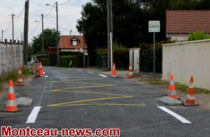 Saint-Vallier : Travaux de la rue Jean-Baptiste Philippon