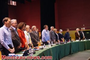 Conseil communautaire au Creusot, à l’Alto, ce jeudi soir.
