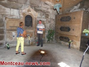 Nouvelle journée de visite de la crypte de la famille Chagot (Montceau)