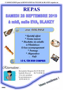 Association pour la rénovation de l&rsquo;église de Blanzy 
