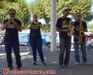 Montceau-les-Mines : Musique au kiosque