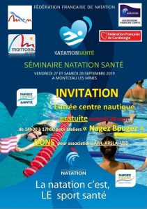 Séminaire Natation Santé à Montceau