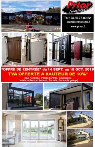 « PRIOR » votre fabricant et installateur de menuiserie aluminium (Montceau – Montcenis)