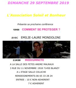 Blanzy : Association soleil et bonheur