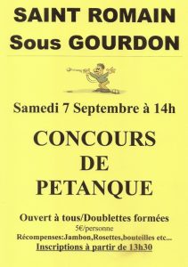 Saint Romain Sous Gourdon : Foyer Rural