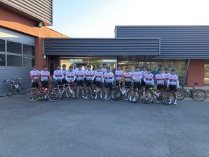 Défi vélo des sapeurs-pompiers de Saône-et-Loire