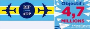 Référendum d’initiative partagée contre la privatisation des Aéroports de Paris (Social – Montceau)