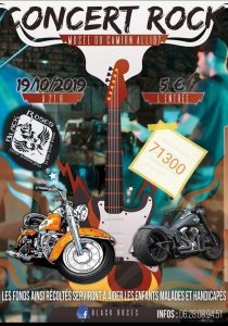 Concert annuel de l&rsquo;Association BLACK ROSES (Sortir)
