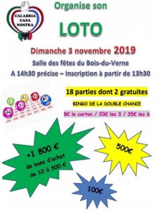 Loto de Calabria Casa Nostra (Sortir)