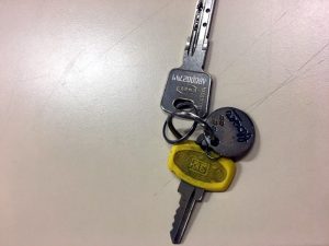 Clés trouvées à Montceau