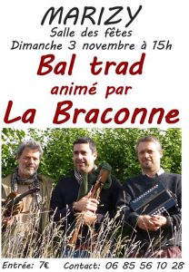 Bal Trad à la salle des fêtes de Marizy (Sortir)