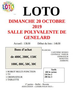 Loto à Génelard