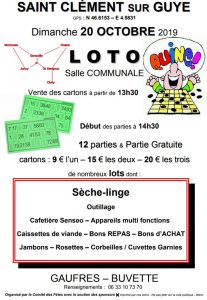 Comité des fêtes de Saint Clément sur Guye (Sortir)