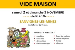 Vide maison à Sanvignes