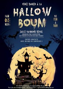 RAPPEL : “Hallow Boum” à Saint-Vallier (Sortir)