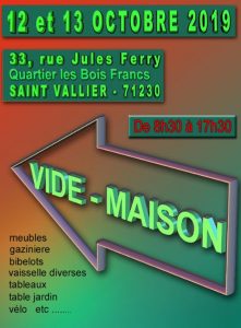 Vide maison à Saint Vallier