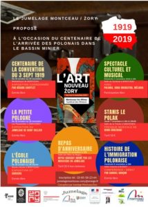 Commémoration du centenaire de l’arrivée des Polonais dans le bassin minier (1919-2019)