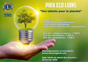 Environnement – Action « Ecolions » du Lions Club de Montceau