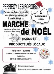 Comité des fêtes de Perrecy-les-Forges et Super U (Sortir)